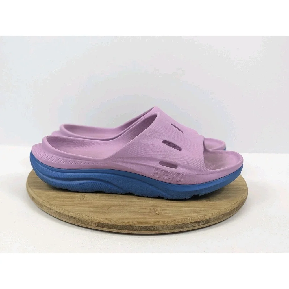 Hoka Ora Recovery Slide 3 Mens Size 10 Purple Cushioned Sport Sandals Slip On